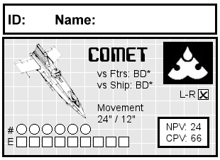 Terran Comet Fighter Group