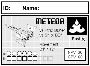 Terran Meteor Fighter Group